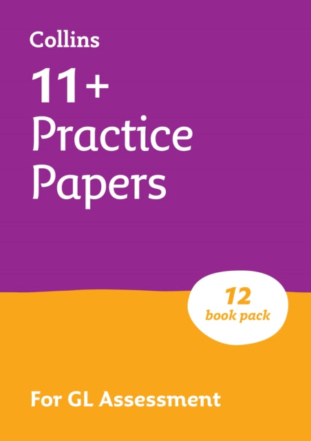 11+ GL English, Maths, Verbal Reasoning and Non-Verbal Reasoning Practice Papers Pack (with 12 Practice Papers books): For the 2026 Gl Tests