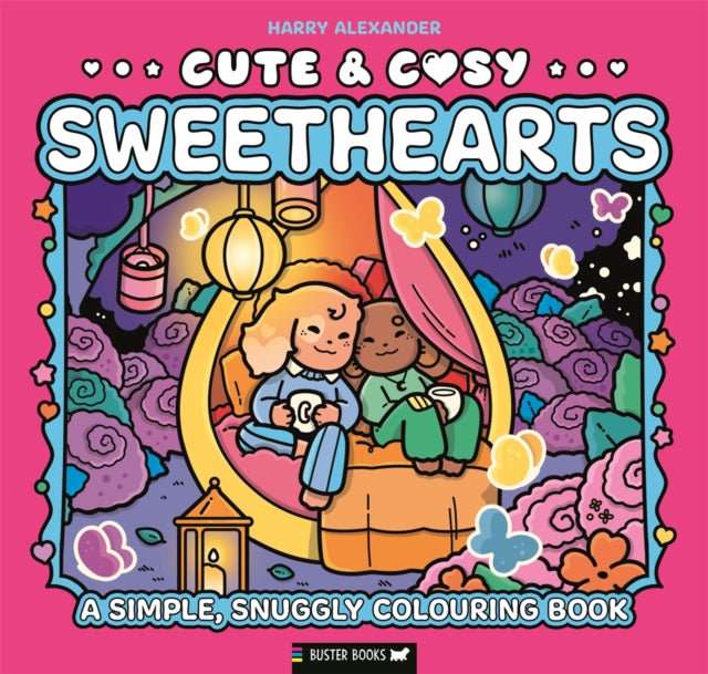 Cute & Cosy: Sweethearts: A Simple, Snuggly Colouring Book