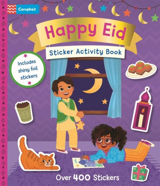 Happy Eid Sticker Activity Book: With over 400 stickers