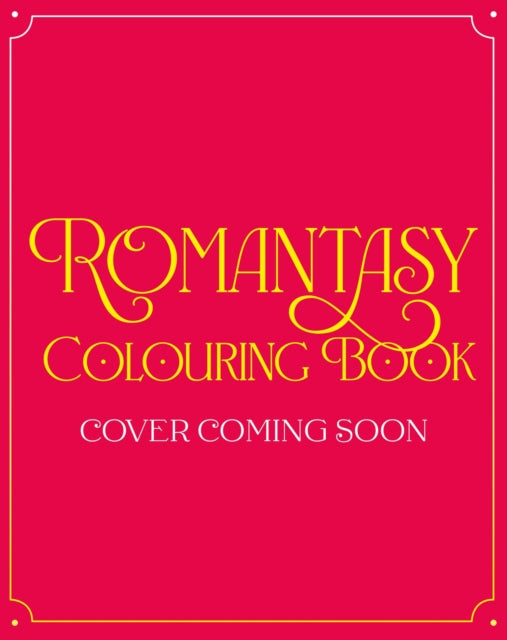 Romantasy Colouring Book