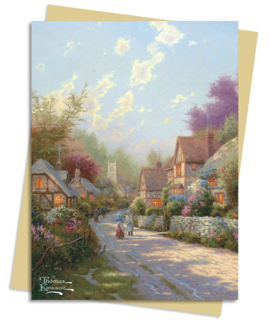 Thomas Kinkade: Cobblestone Village Greeting Card Pack: Pack of 6
