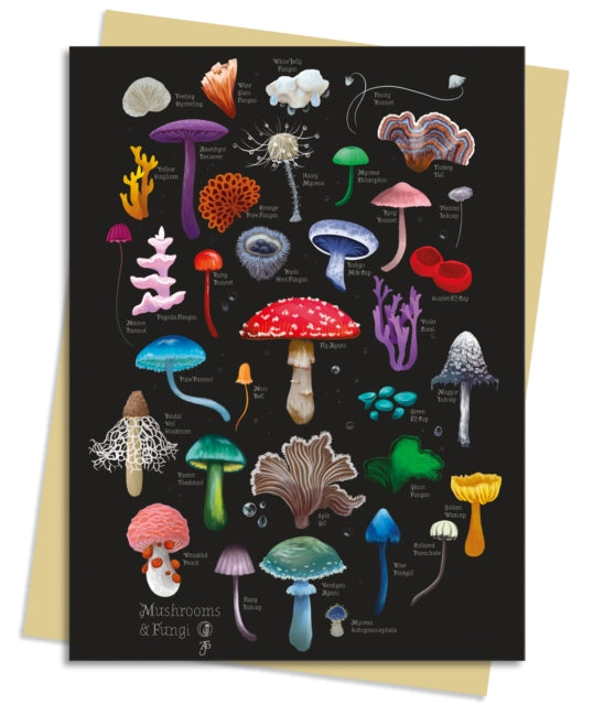 Anna Stead: Mushrooms & Fungi Greeting Card Pack: Pack of 6