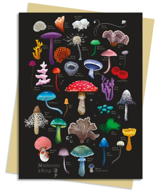 Anna Stead: Mushrooms & Fungi Greeting Card Pack: Pack of 6