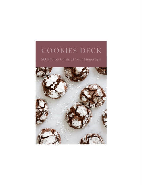 Williams Sonoma Cookies Recipe Deck: 50 Recipe Cards for Cookies & Bars at Your Fingertips