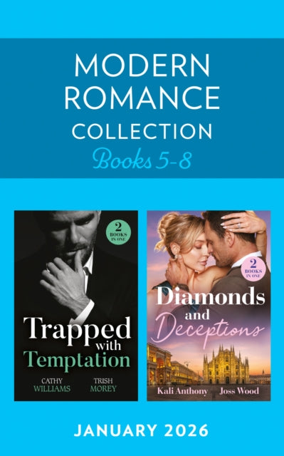 Modern Romance January 2026 Books 5-8: Maid for the Italian / Greek's Royal Runaway / Vows to the Boss / Fast-Track Dating Deception