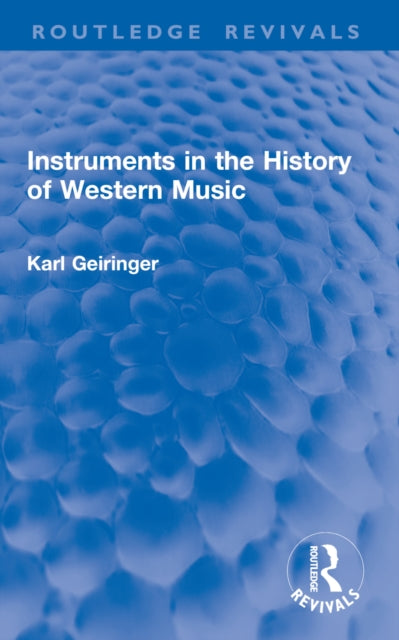 Instruments in the History of Western Music