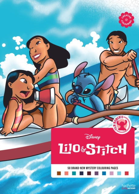 Mystery Colouring - Film Moments Lilo & Stitch: Reveal iconic Disney characters with colour by number