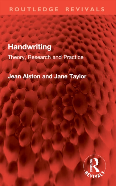 Handwriting: Theory, Research and Practice