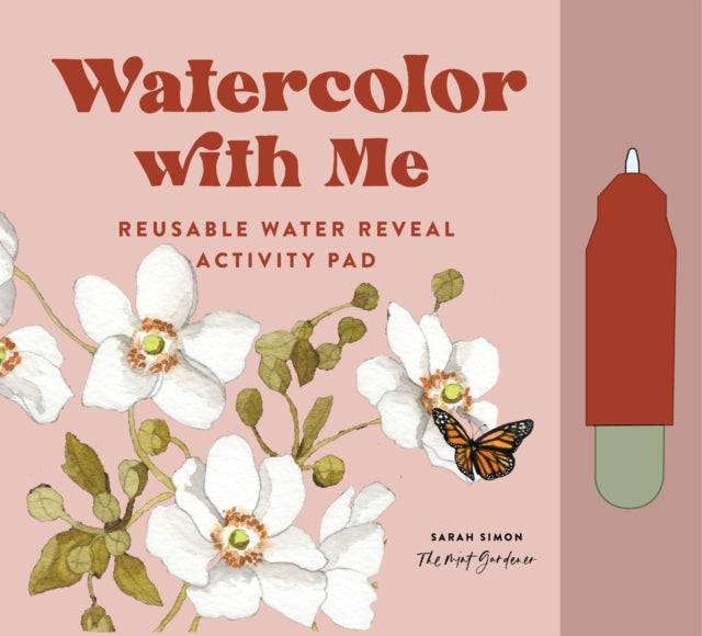 Watercolor With Me: Flower Fairies: A Reusable Water Reveal Coloring Book for Kids Featuring Flowers and Fairies