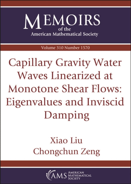 Capillary Gravity Water Waves Linearized at Monotone Shear Flows: Eigenvalues and Inviscid Damping