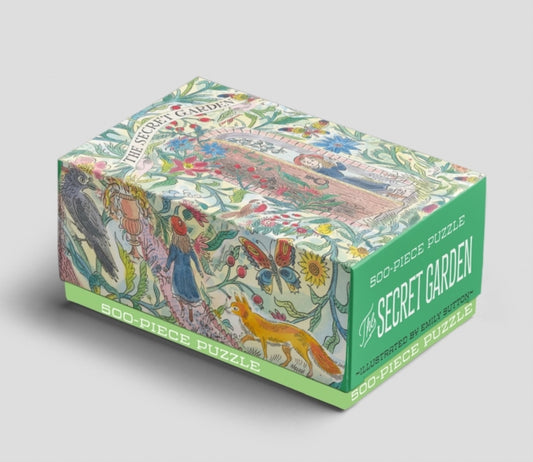 The Secret Garden: The Opening Lines: A 500-Piece Jigsaw Puzzle for Adults, Premium Quality, Beautiful Design, Gift for Book Lovers