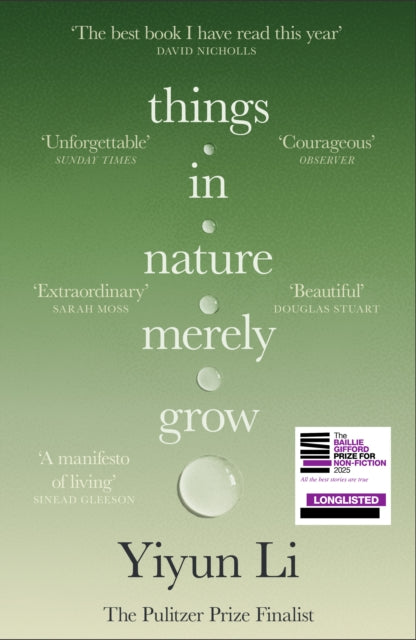 Things in Nature Merely Grow
