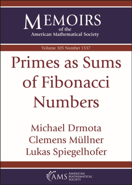 Primes As Sums of Fibonacci Numbers