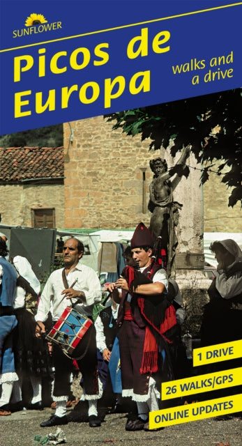 Picos de Europa Sunflower Walking Guide: 26 long and short walks with detailed maps and GPS; car tour with pull-out map