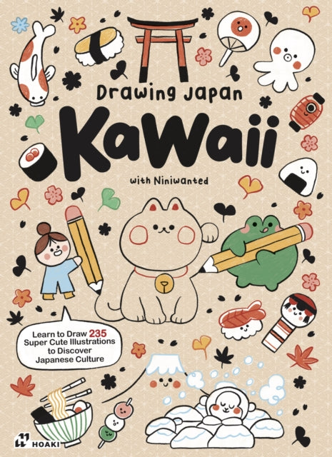 Drawing Japan Kawaii: Learn to draw 235 super cute illustrations to discover Japanese Culture