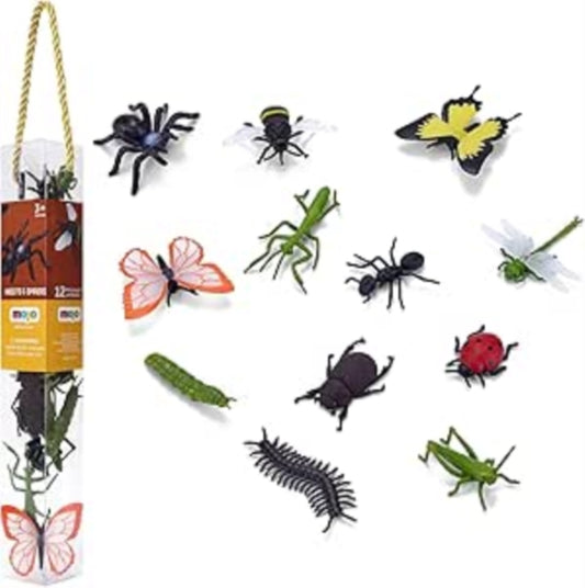 Insects and Spiders 12pc Assorted