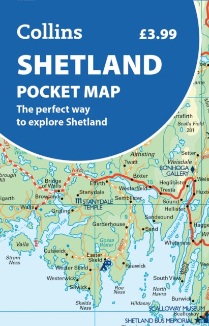 Shetland Pocket Map: The Perfect Way to Explore the Shetland Islands