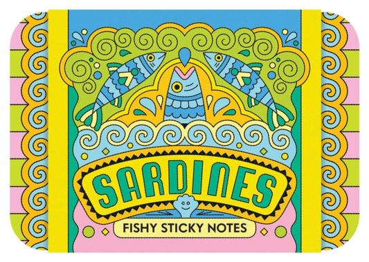 Sardines Fishy Sticky Notes