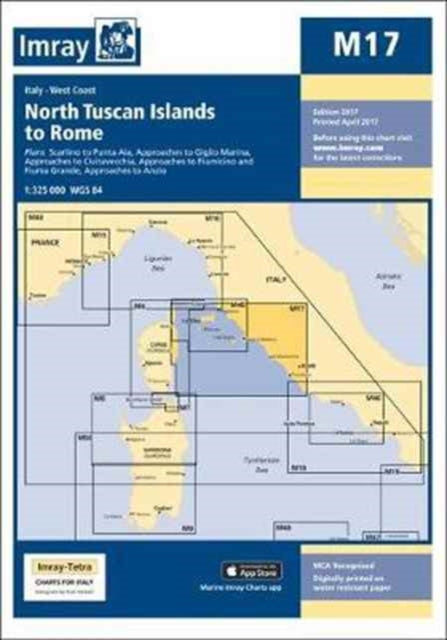 M17 North Tuscan Islands to Rome: Italy West Coast