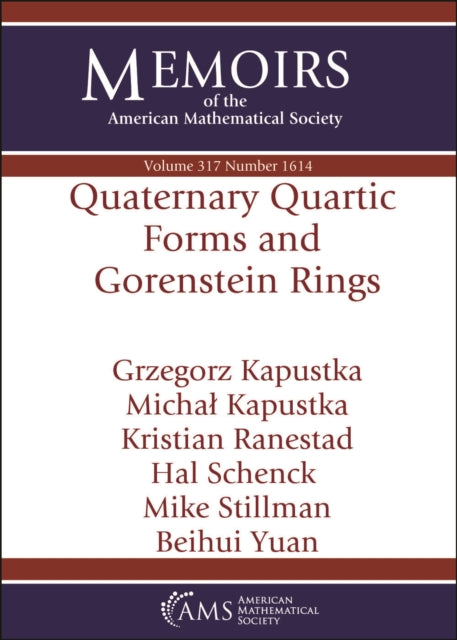 Quaternary Quartic Forms and Gorenstein Rings