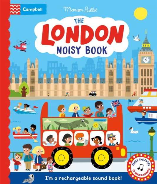 The London Noisy Book: A rechargeable press-the-page sound book