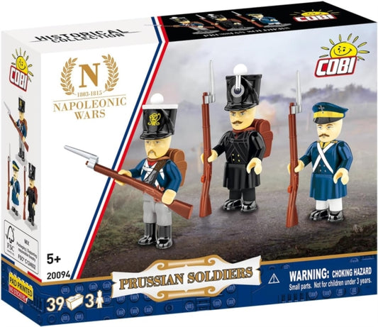 39 PCS  HC NW /20094/ 3 FIGURINES SET  (PRUSIAN)