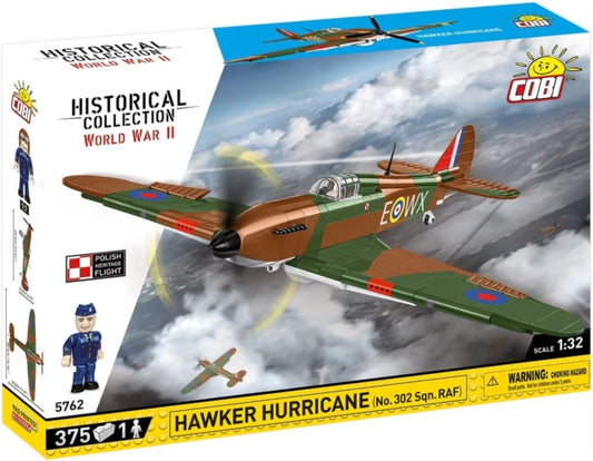 HC WWII /5762/ HAWKER HURRICANE (NO.302) 373 KL.