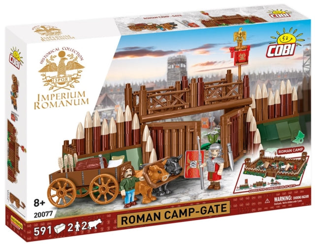 IMPERIUM ROMANUM /20077/ ROMAN CAMP -  GATE 600 pcs