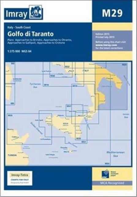 M29 Golfo di Taranto: Brindisi, Otranto, Gllipli, Crotone approaches