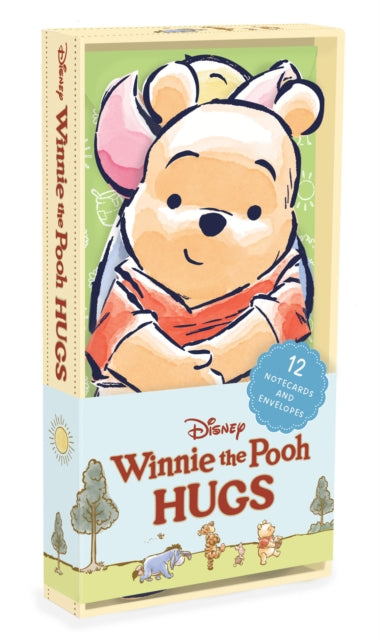 Disney Winnie the Pooh Hugs Notecards: 12 Notecards and Envelopes