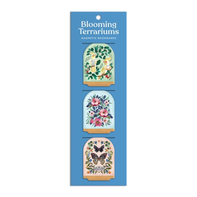 Blooming Terrariums Magnetic Bookmarks