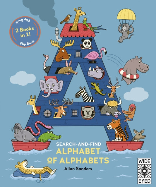 Search & Find Alphabet of Alphabets and Number of Numbers: Look & Find Games and Activities for Children