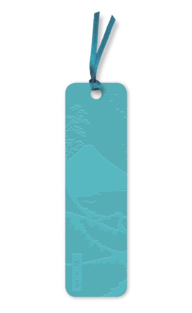 Utagawa Hiroshige: Sea at Satta Artisan Art Vegan Leather Bookmarks (pack of 10)