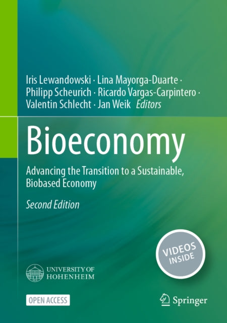 Bioeconomy: Advancing the Transition to a Sustainable, Biobased Economy