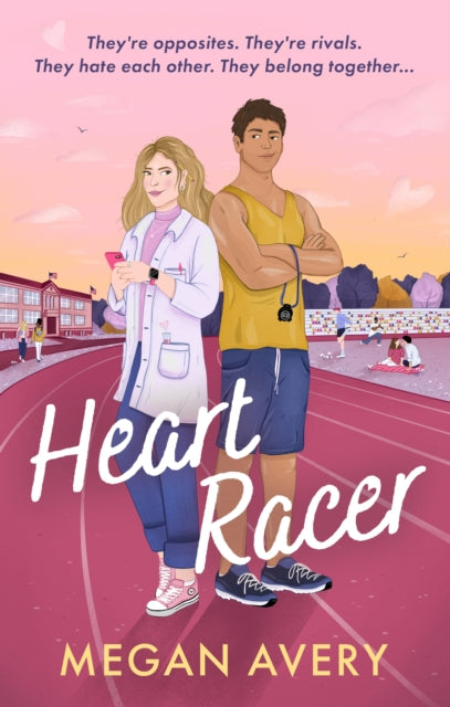 Heart Racer: STEM meets sports romance in this spicy, slow-burn, nerd/jock, academic rivals rom com