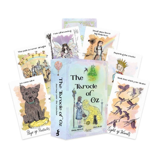 Tarocle™ of Oz: Journey Over the Rainbow (78 Full-Color Cards and 193-Page Full-Color Guidebook)