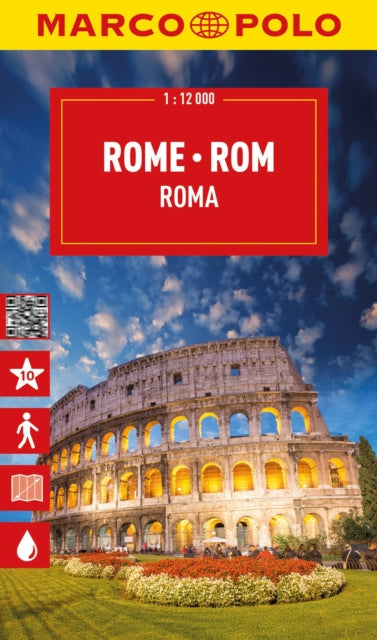 Rome Marco Polo City Map: Pocket size,detailed, street map of Rome