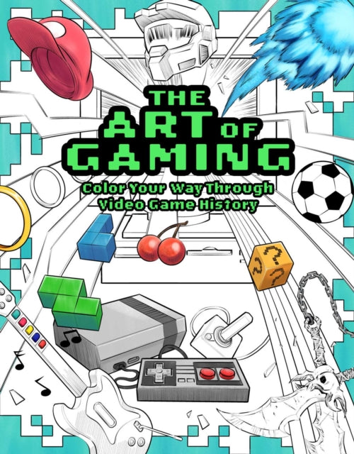 The Art of Gaming: Color Your Way Through Video Game History