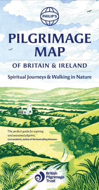 Philip’s Pilgrimage Map of Britain and Ireland: Spiritual Journeys and Walking in Nature