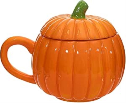 Pumpkin Soup Bowl with Lid