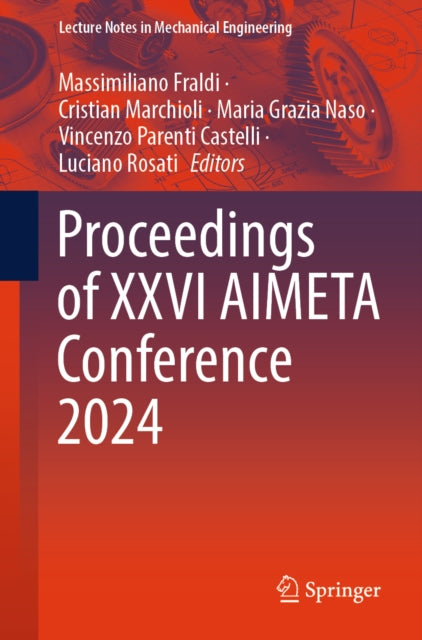 Proceedings of XXVI AIMETA Conference 2024