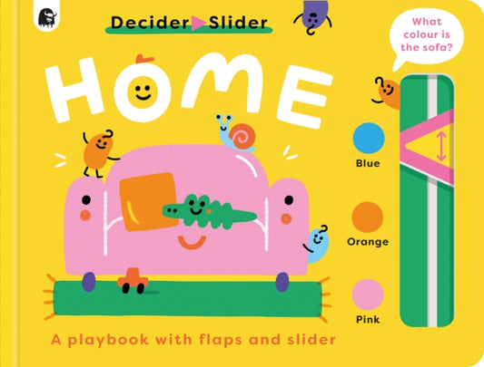 Home: A playbook with flaps and a decider slider®