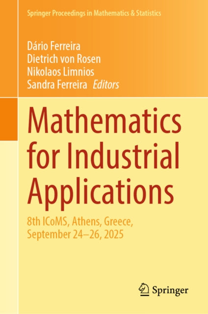 Mathematics for Industrial Applications: 8th ICoMS, Athens, Greece, September 24–26, 2025