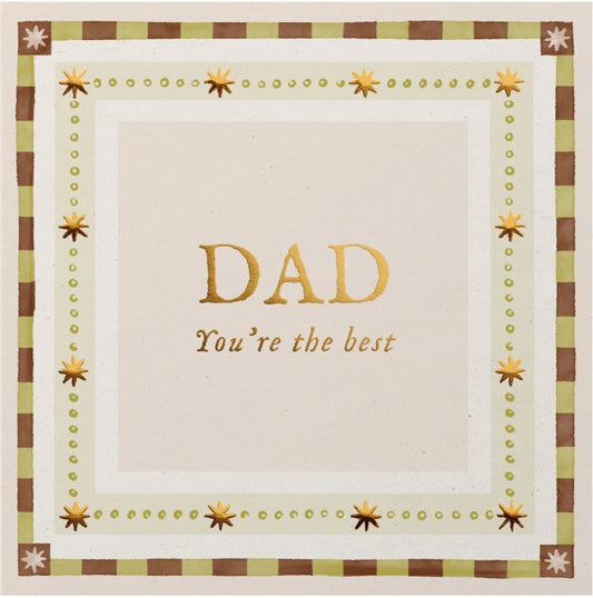 Dad You’re The Best: Fill-in-the-Blank Keepsake Book That Can Be Sent as a Card