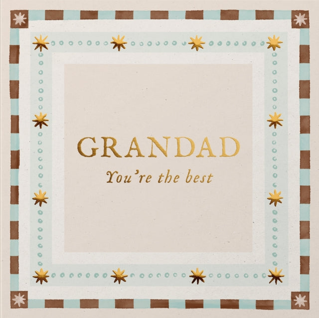 Grandad You’re The Best: Fill-in-the-Blank Keepsake Book That Can Be Sent as a Card