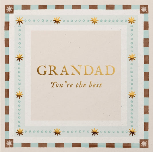 Grandad You’re The Best: Fill-in-the-Blank Keepsake Book That Can Be Sent as a Card