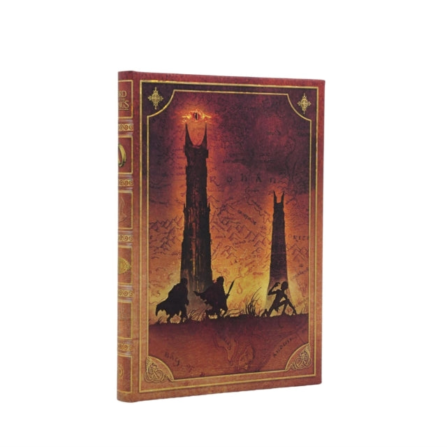 The Quest Continues (The Lord of the Rings Collection) Journal Midi Unlined (Elastic Band Closure)