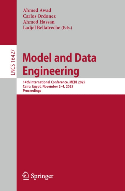 Model and Data Engineering: 14th International Conference, MEDI 2025, Cairo, Egypt, November 2-4, 2025, Proceedings