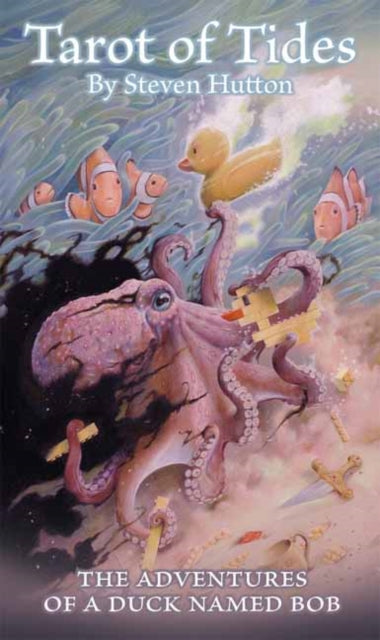 Tarot of Tides: The Adventures of a Duck Named Bob—Unique 78-Card Tarot Deck and 164-Page Guidebook, Imaginative Storytelling, Fantasy Artwork, Toy Duck Hero’s