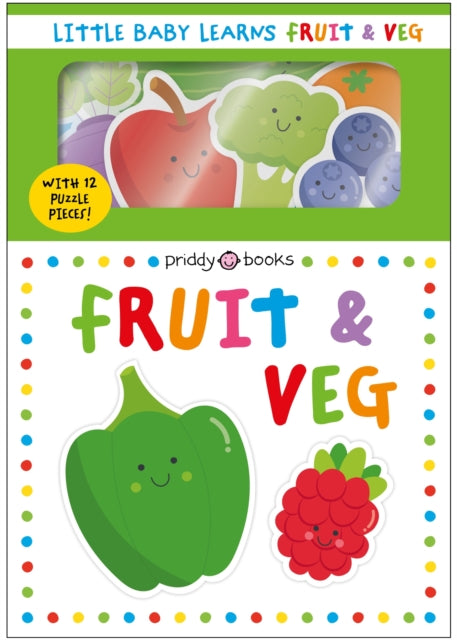 Little Baby Learns Fruit & Veg: With 12 puzzle pieces!
